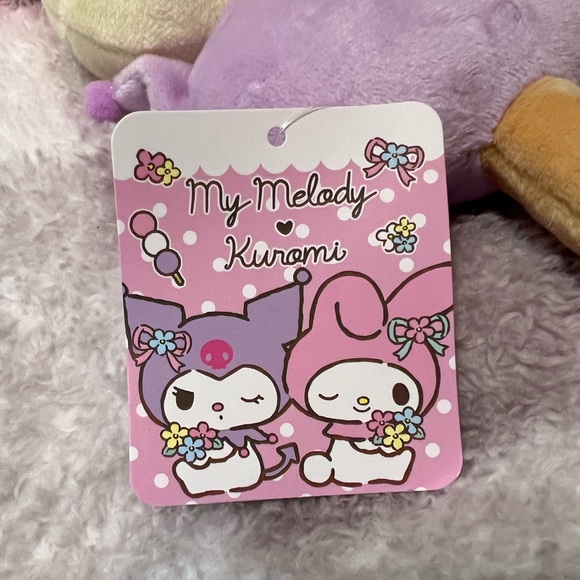 JAPAN Only SaNrio My Melody & Kuromi Ice Cream Scoops Plush | NWT | Rare Plushie - Picture 13 of 13